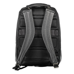 Mochila Masculina em Pele Preta Piquadro