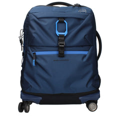 Piquadro Blue Fabric Luggage And Travel