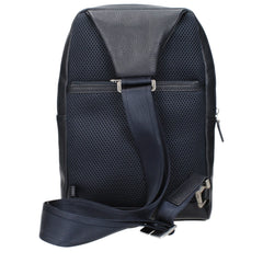 Piquadro Blue Leather Crossbody Bags