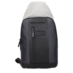 Piquadro Gray Fabric Backpacks