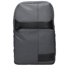 Piquadro Gray Fabric Crossbody Bags