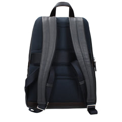 Piquadro Gray Leather Backpack