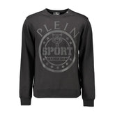 Plein Sport Black Cotton Men Sweater - XXL - Sweatshirts