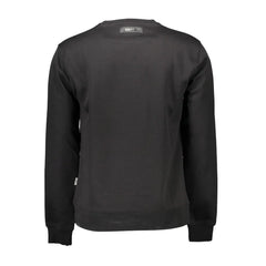 Plein Sport Black Cotton Men Sweater - XXL - Sweatshirts