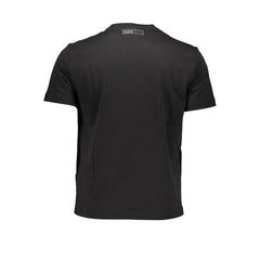 Plein Sport Black Cotton Men T-Shirt - T-Shirts