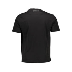 Plein Sport Black Cotton Men T-Shirt - T-Shirts