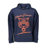 Plein Sport Blue Cotton Men Sweater - Hoodies