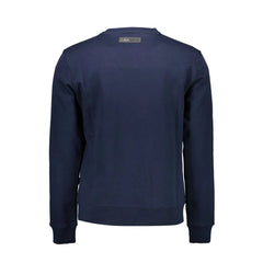 Plein Sport Blue Cotton Men Sweater - Sweatshirts