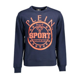 Plein Sport Blue Cotton Men Sweater - Sweatshirts