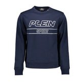 Plein Sport Blue Cotton Men Sweater - Sweatshirts