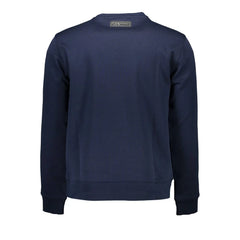 Plein Sport Blue Cotton Men Sweater - Sweatshirts