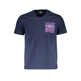 Plein Sport Blue Cotton Men T-Shirt - T-Shirts