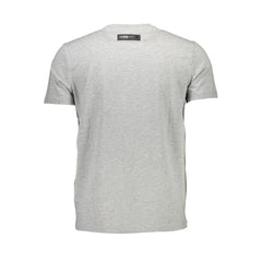 Plein Sport Brown Cotton Men T-Shirt - T-Shirts