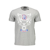 Plein Sport Brown Cotton Men T-Shirt - T-Shirts