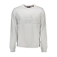 Plein Sport White Cotton Men Sweater - Sweatshirts