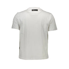 Plein Sport White Cotton Men T-Shirt - T-Shirts