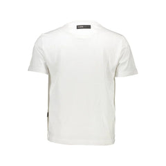 Plein Sport White Cotton Men T-Shirt - XL