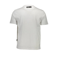 Plein Sport White Cotton Men T-Shirt - XXL - T-Shirts