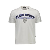 Plein Sport White Cotton Men T-Shirt - XXL - T-Shirts