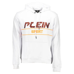 Plein Sport White Cotton Sweatshirt - Hoodies