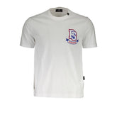 Plein Sport White Cotton T-Shirt - XL