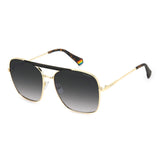 Polaroid Black Metal Sunglasses - Sunglasses