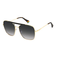Polaroid Black Metal Sunglasses - Sunglasses