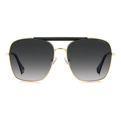 Polaroid Black Metal Sunglasses - Sunglasses