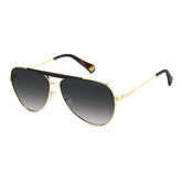 Polaroid Black Metal Sunglasses - Sunglasses