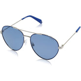 Polaroid Blue Metal Sunglasses - Sunglasses