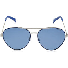 Polaroid Blue Metal Sunglasses - Sunglasses