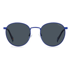 Polaroid Blue Stainless Steel Sunglasses - Sunglasses