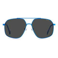Polaroid Blue Stainless Steel Sunglasses - Sunglasses