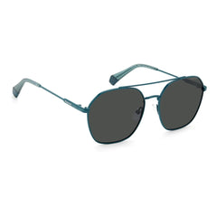 Polaroid Blue Stainless Steel Sunglasses - Sunglasses