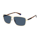 Polaroid Gold Metal Sunglasses - Sunglasses