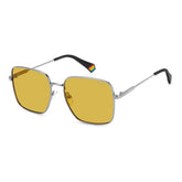 Polaroid Gray Metal Sunglasses - Sunglasses
