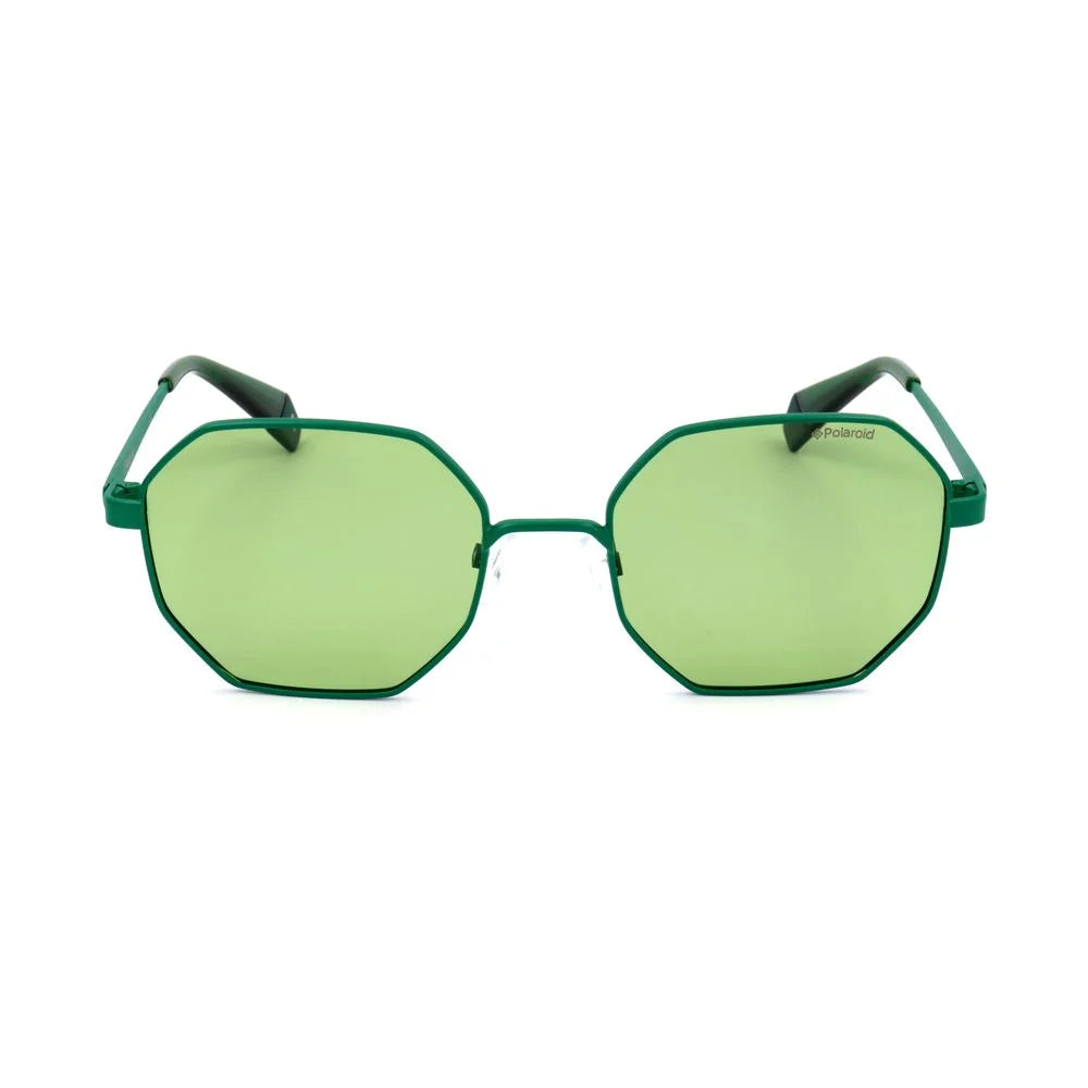 Polaroid Green Metal Sunglasses - Sunglasses
