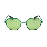Polaroid Green Metal Sunglasses - Sunglasses