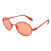 Polaroid Orange Metal Sunglasses - Sunglasses