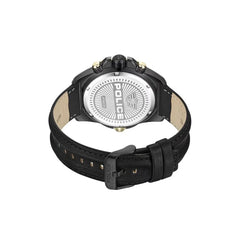 Police Black Artificial Leather Watch