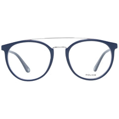 Police Blue Men Glasses Frame - Eyeglasses