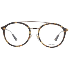 Police Brown Men Glasses Frame - Eyeglasses