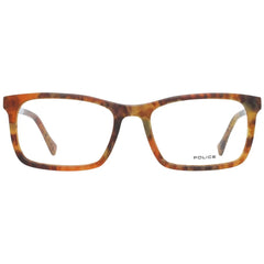 Police Brown Men Glasses Frame - Eyeglasses