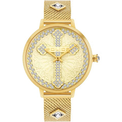 Police Gold Stainless Steel Watch - Watches