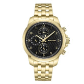 Police Gold Stainless Steel Watch - Watches
