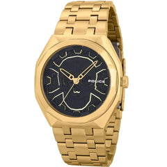 Police Gold Stainless Steel Watch - Watches