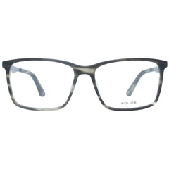 Police Gray Men Glasses Frame - Eyeglasses