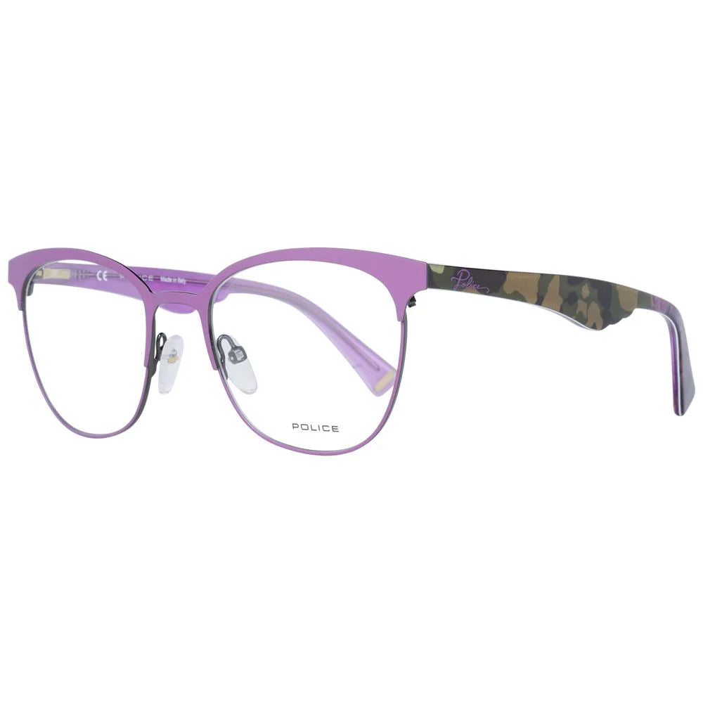 Police Purple Women Glasses Frame - Eyeglasses