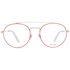 Police Red Men Glasses Frame - Eyeglasses