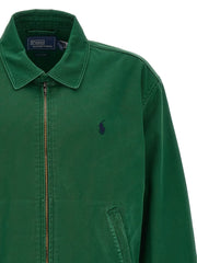Polo Ralph Lauren Bicolor Cotton Full-Length Jacket